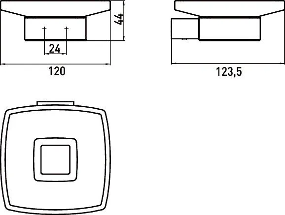 Мыльница Emco Loft Black