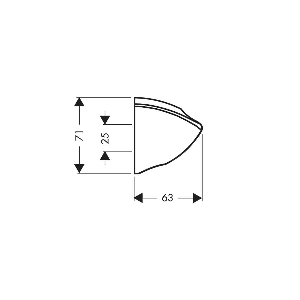 Тримач ручного душа Porter C 27521000