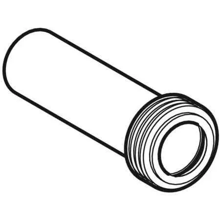 Подовжувач коліна змиву Geberit