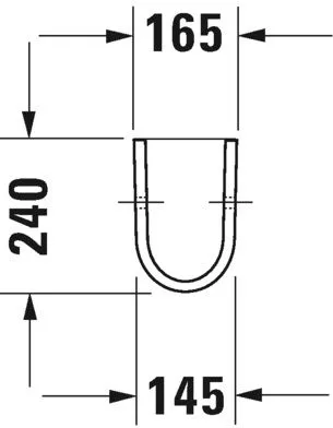 Напівп'єдестал Duravit