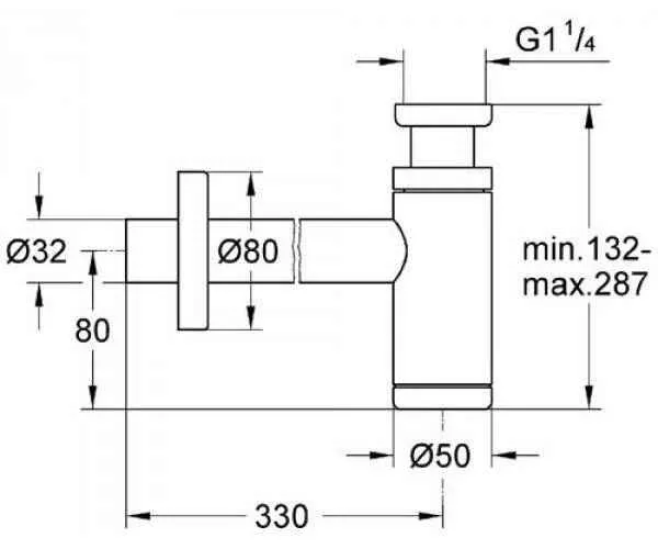 Сифон для раковины GROHE 28912000