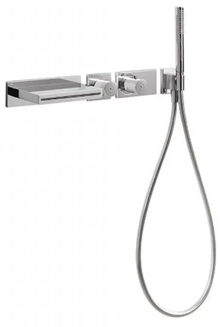 Набор: Термостат, излив и  душевой набор Tres Block System 20739201