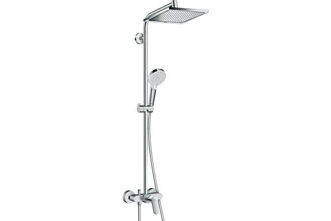 Душова система Hansgrohe Crometta E 240 1jet Showerpipe 27284000