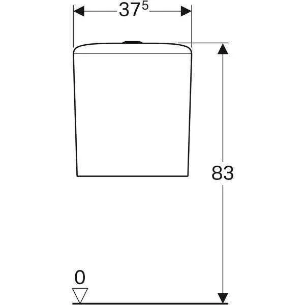 Бачок Geberit iCon 229420000