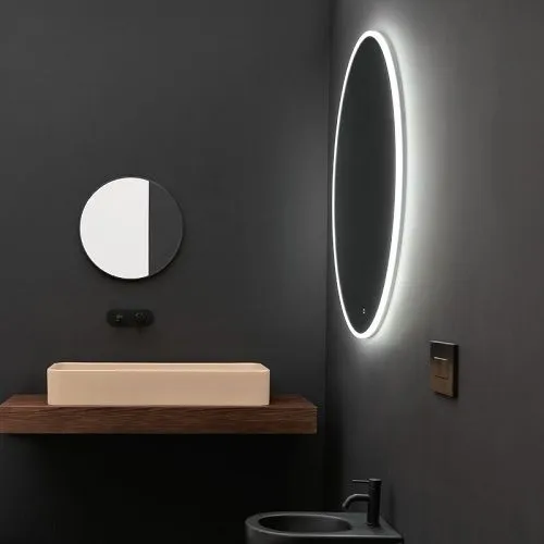 Зеркало круглое с LED подсветкой, Ø60 см