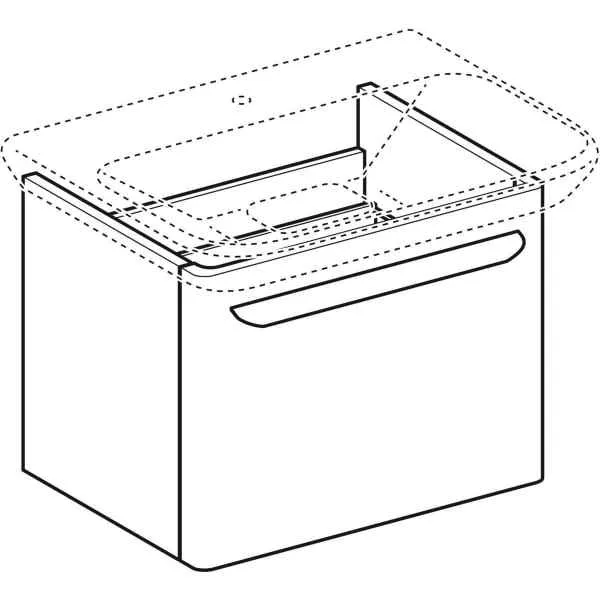 Шкафчик под умывальник Geberit myDay 824066000