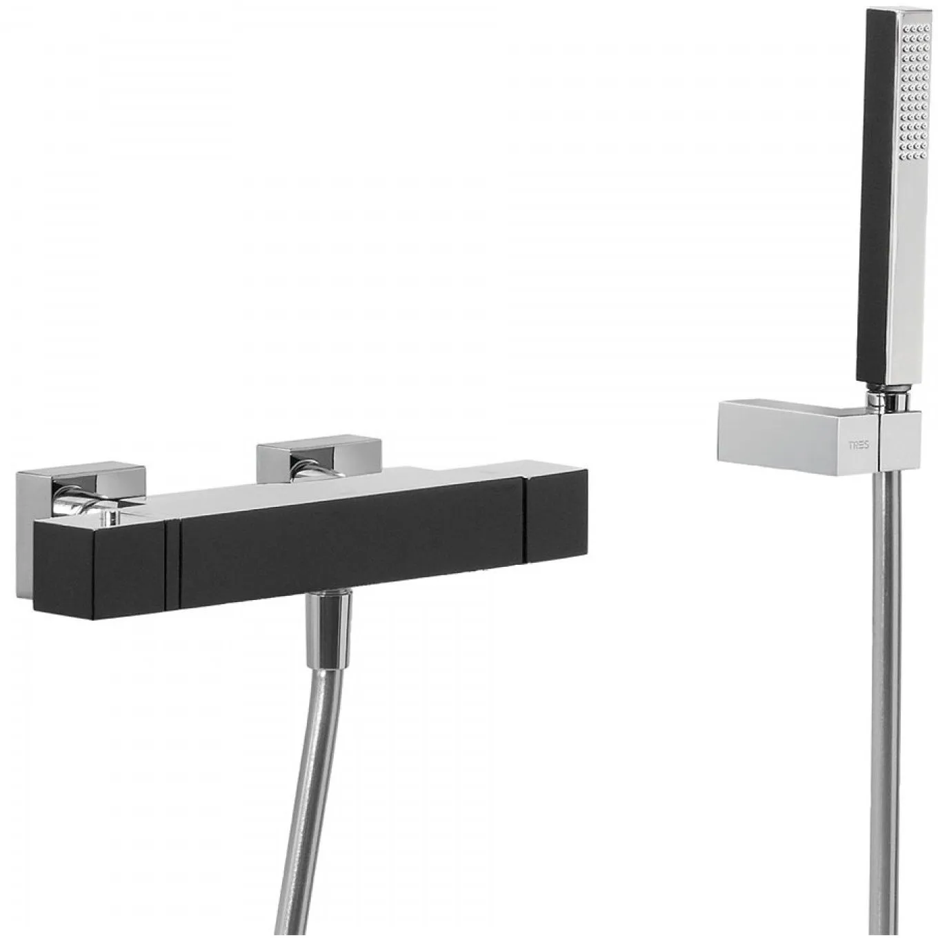 Набор: Термостат для ванны с душевым набором  Cuadro Tres 6071749
