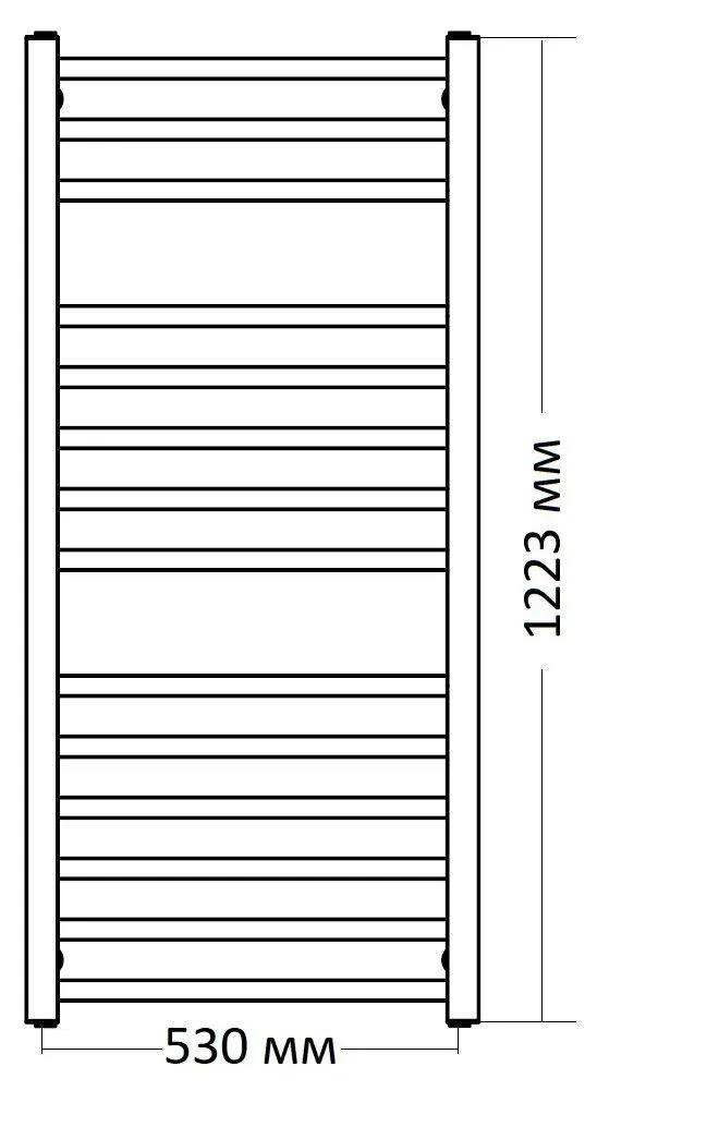 Полотенцесушитель Instal Projekt Viking VIKE-50/120W