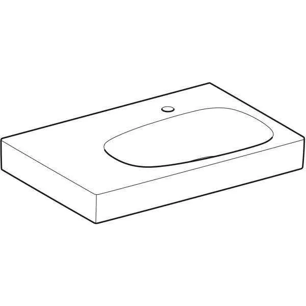 Унітаз підвісний Geberit ONE (з кришкою-сидінням) 500.546.01.1