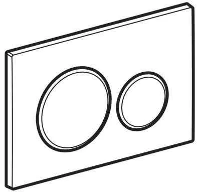 Клавіші змиву води Geberit Sigma 20 115.882.KL.1