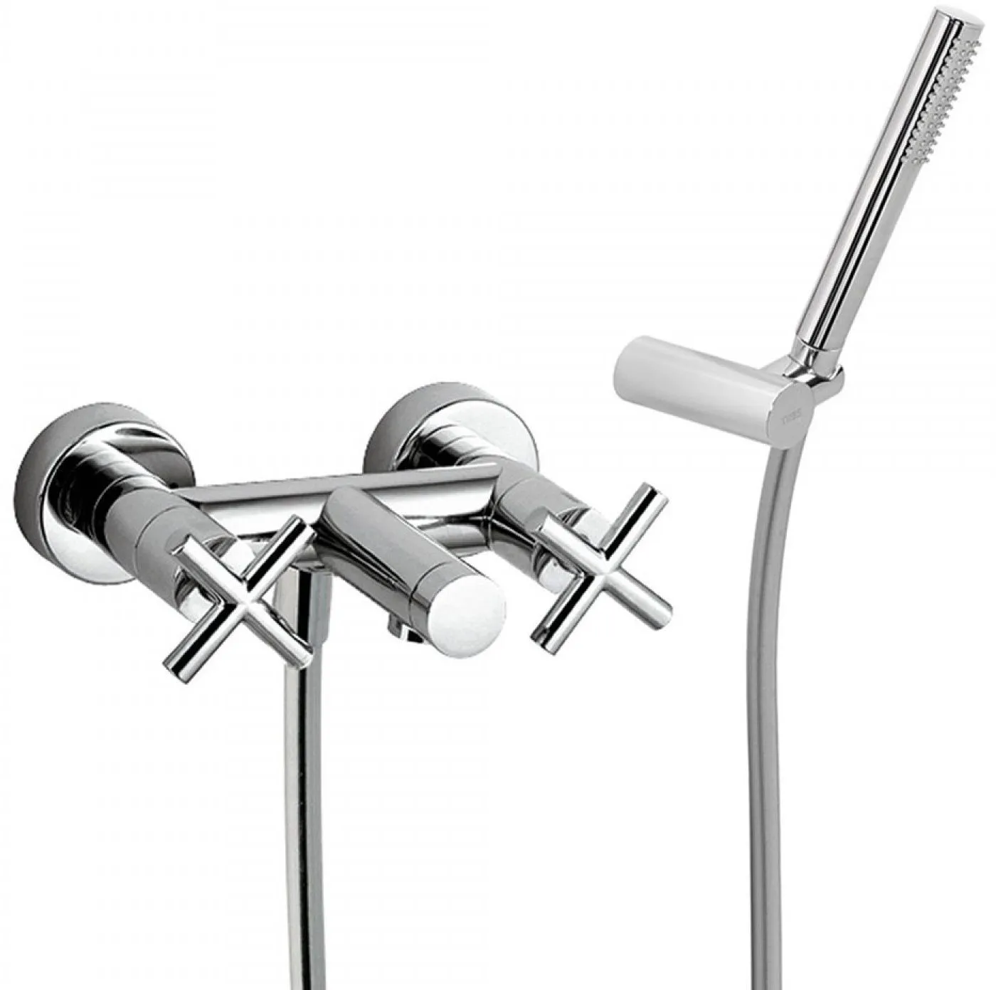 Набор: Смеситель для ванны с душевым набором Tres Max