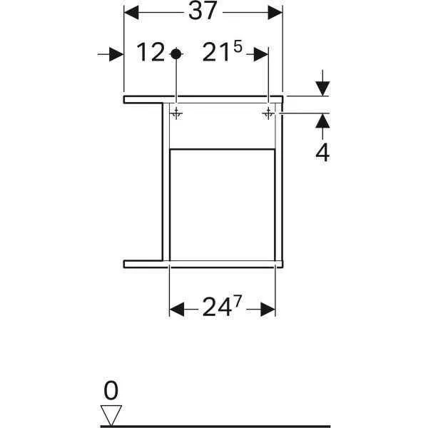 Тумба Geberit iCon 840239000