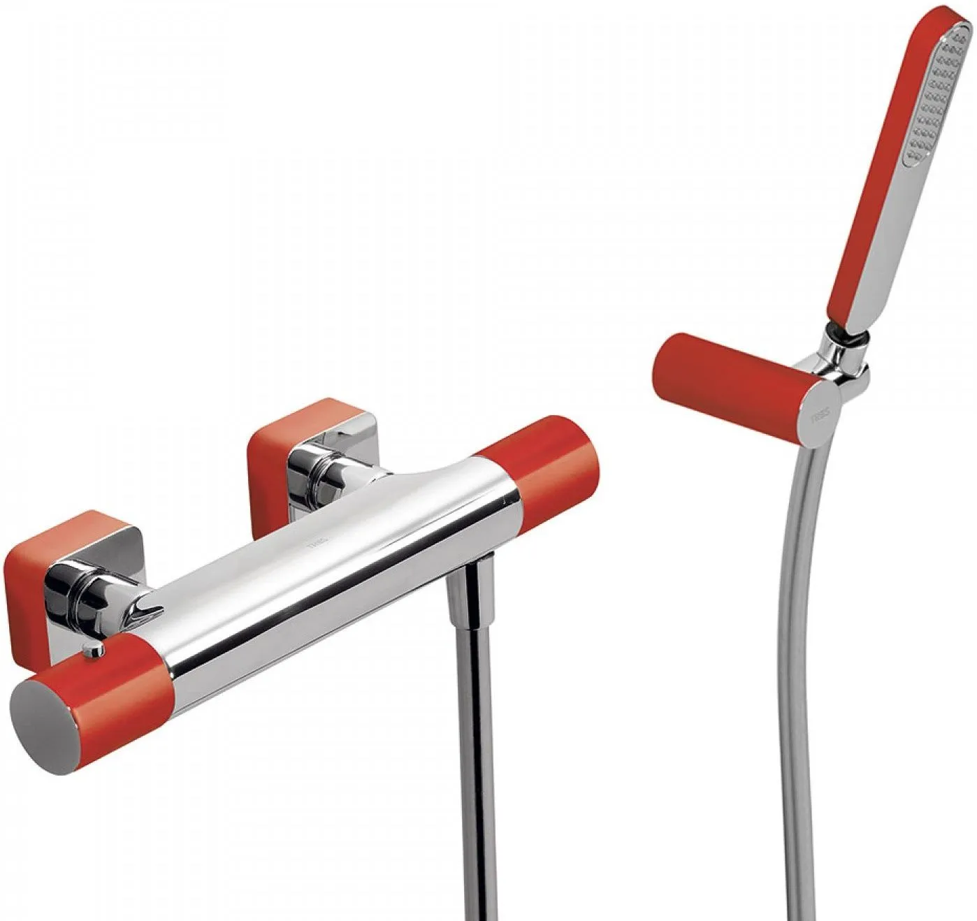 Набор: Термостат для ванны с душевым набором  Loft Tres 20016409RO