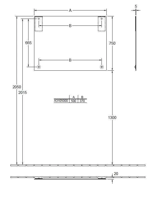 Дзеркало More to see Villeroy & Boch A3105000