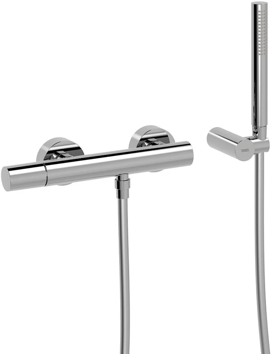 Набор: Смеситель для душа с душевым набором  Study Tres 26116701