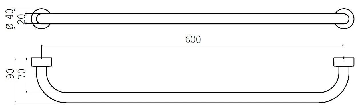 Полотенцедержатель Emco Rondo 2 4560 001 60