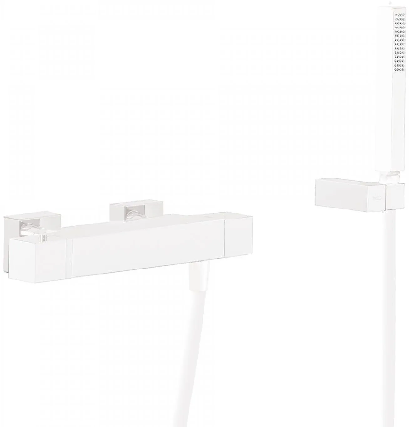 Набор: Термостат для душа з душовим набором  Cuadro Tres 007164039BM