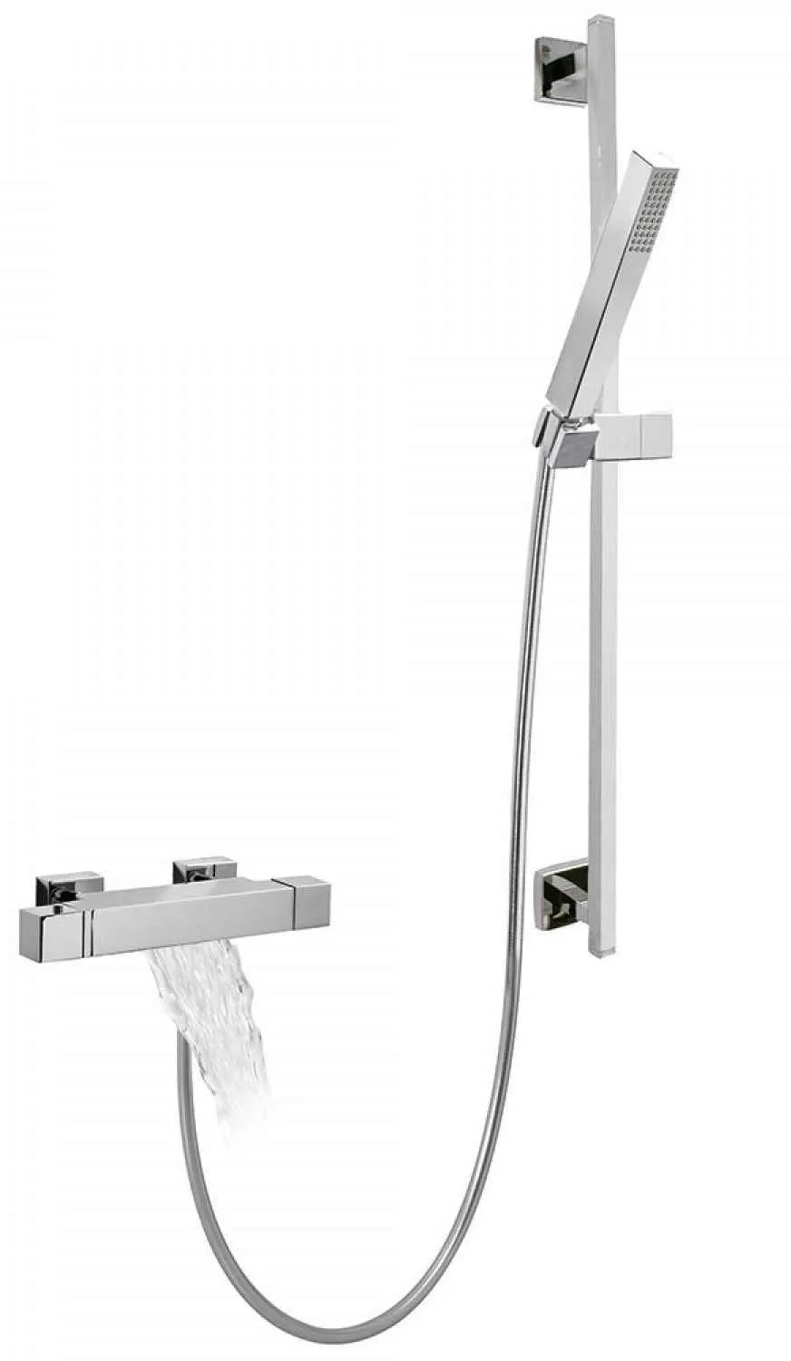 Комплект: Термостат для ванны с душевым набором Tres 00717402