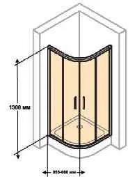 Розсувна душова кабіна Huppe Classics 2 C20605.069.321