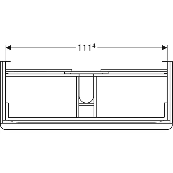 Шкафчик под умывальник Geberit Smyle Square 500.355.JL.1