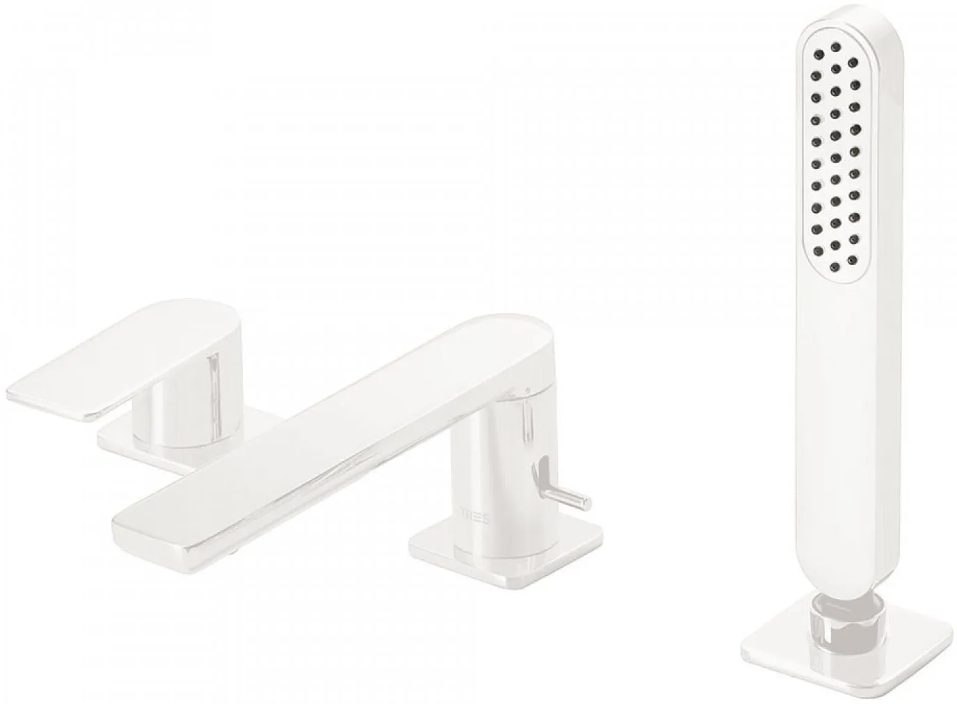 Смеситель для ванны Tres Loft 20016203BM