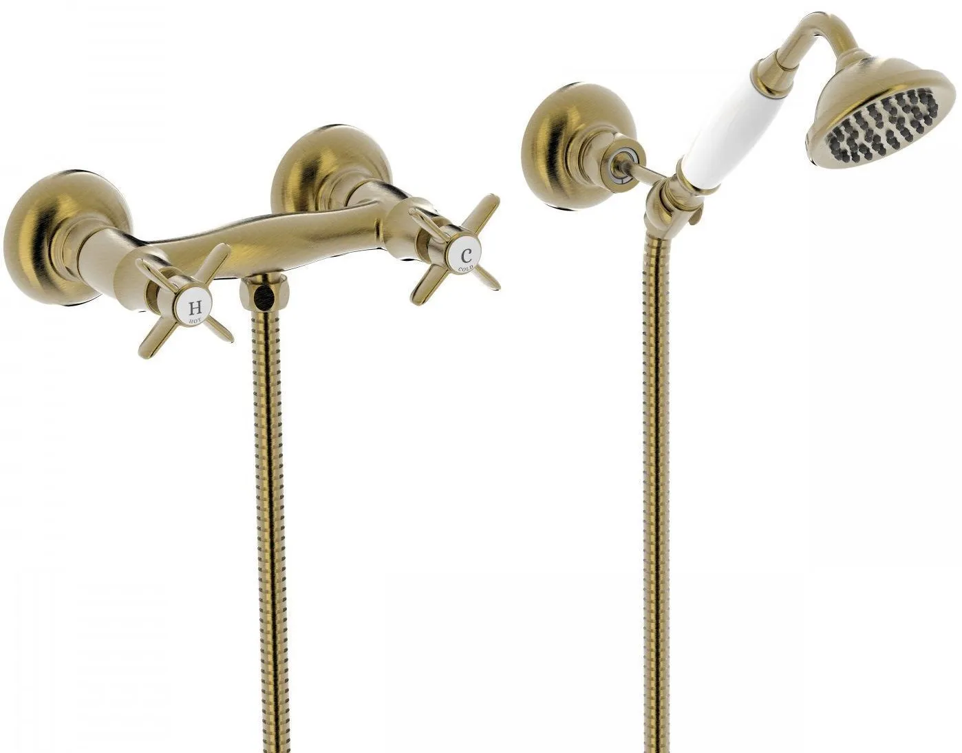 Наборы: Смесители для душа с душевыми наборами Tres Clasic 24216301LV