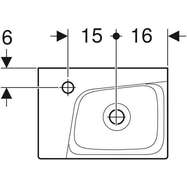 Дзеркальний шафачик Geberit CITTERIO 500.528.01.1