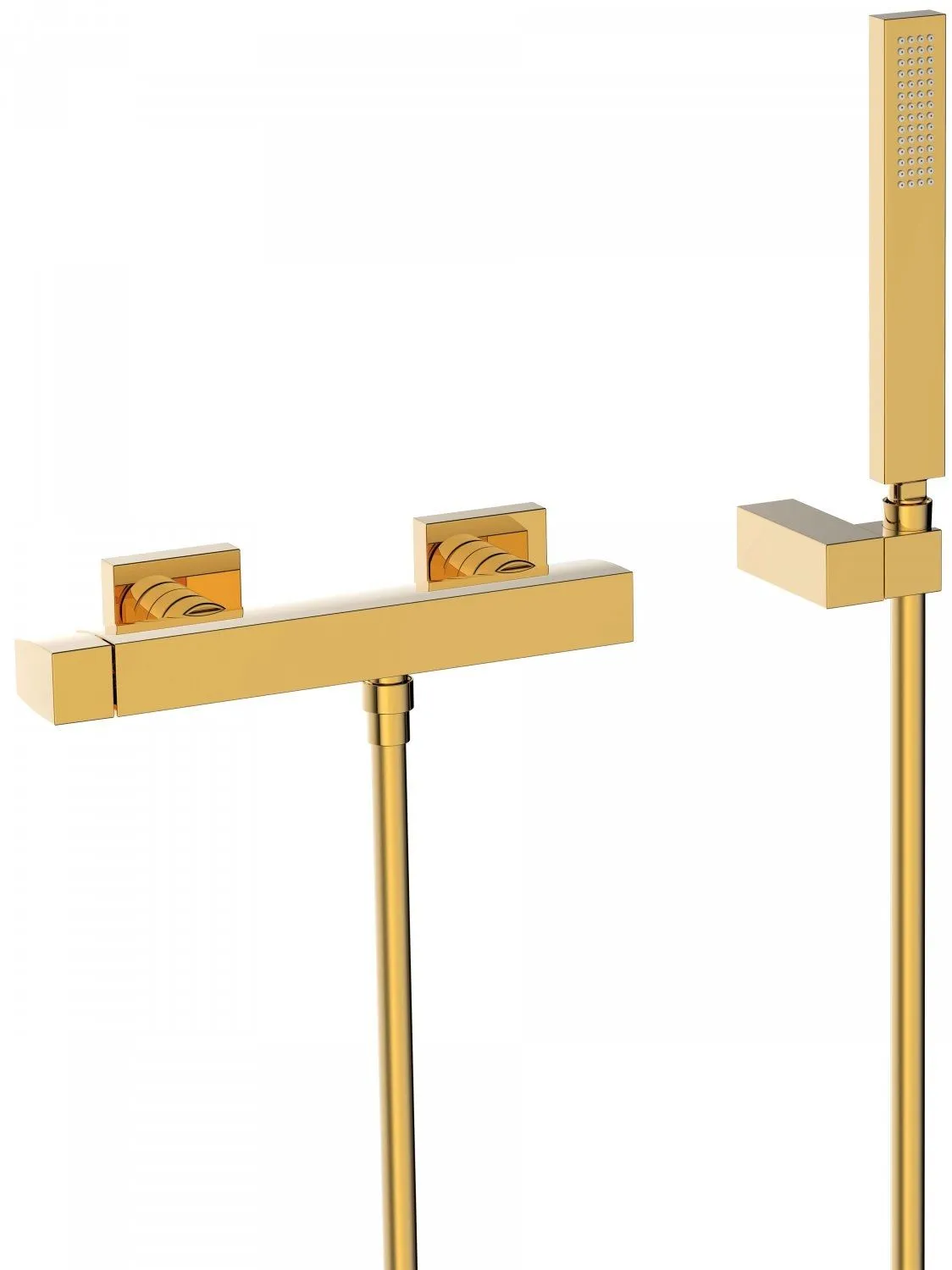 Наборы: смеситель для душа с душевым набором Tres Slim 20216701OR