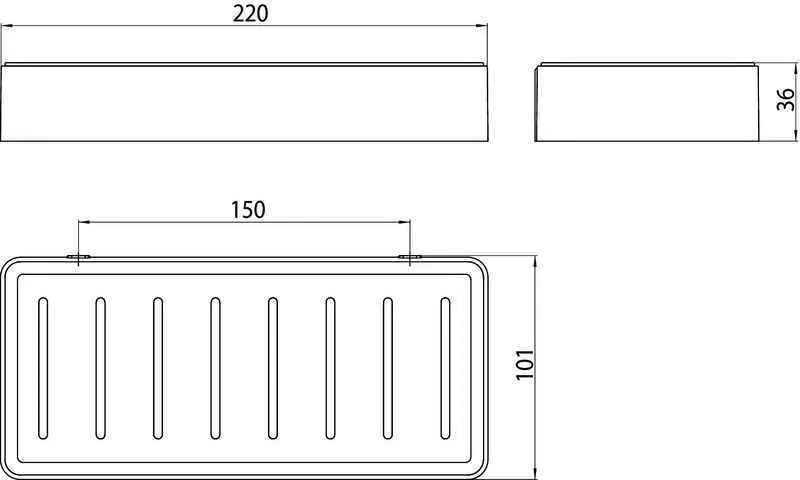 Ємність для мочалок Emco Loft 0545 001 02