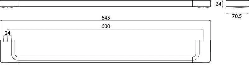 Рушникотримач Emco Trend 0260 001 61