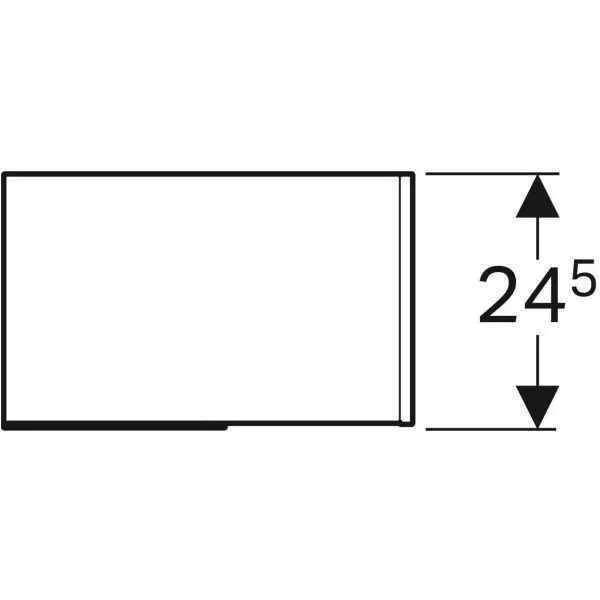 Пенал для ванної кімнати Geberit CITTERIO 500.569.JJ.1