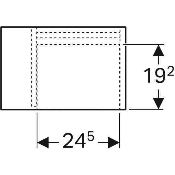 Тумба Geberit iCon 840137000