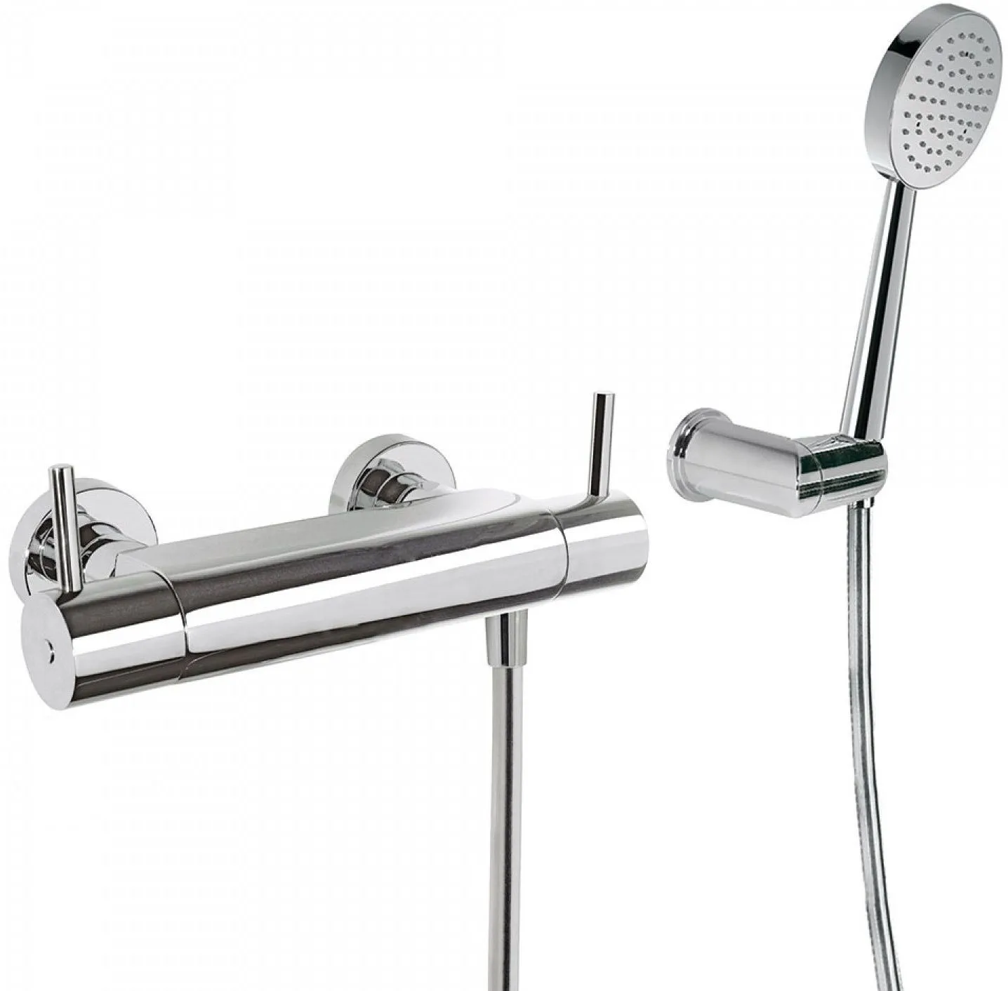 Набор: Термостат для душа с душевым набором Tres Loft