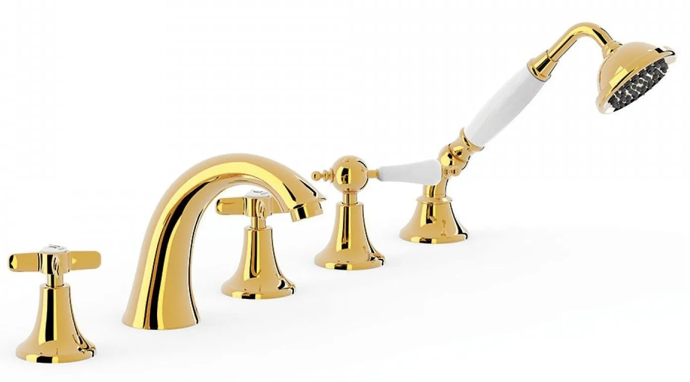 Смесители для ванны Tres Clasic 24214602OR