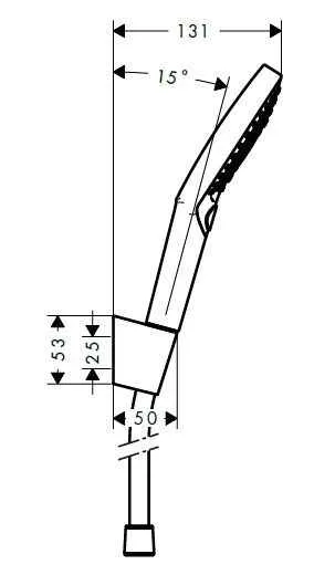 Душовий набір Hansgrohe Raindance Select S (120/1600-1250) 3jet 27669000