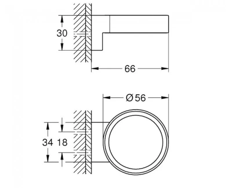 Универсальные держатели Grohe Essentials 41027AL0