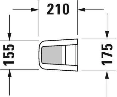 Пьедестал Duravit 0858360000
