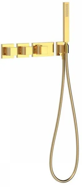 Набор: Термостат и  душевой набор Tres Block System 20725491OR