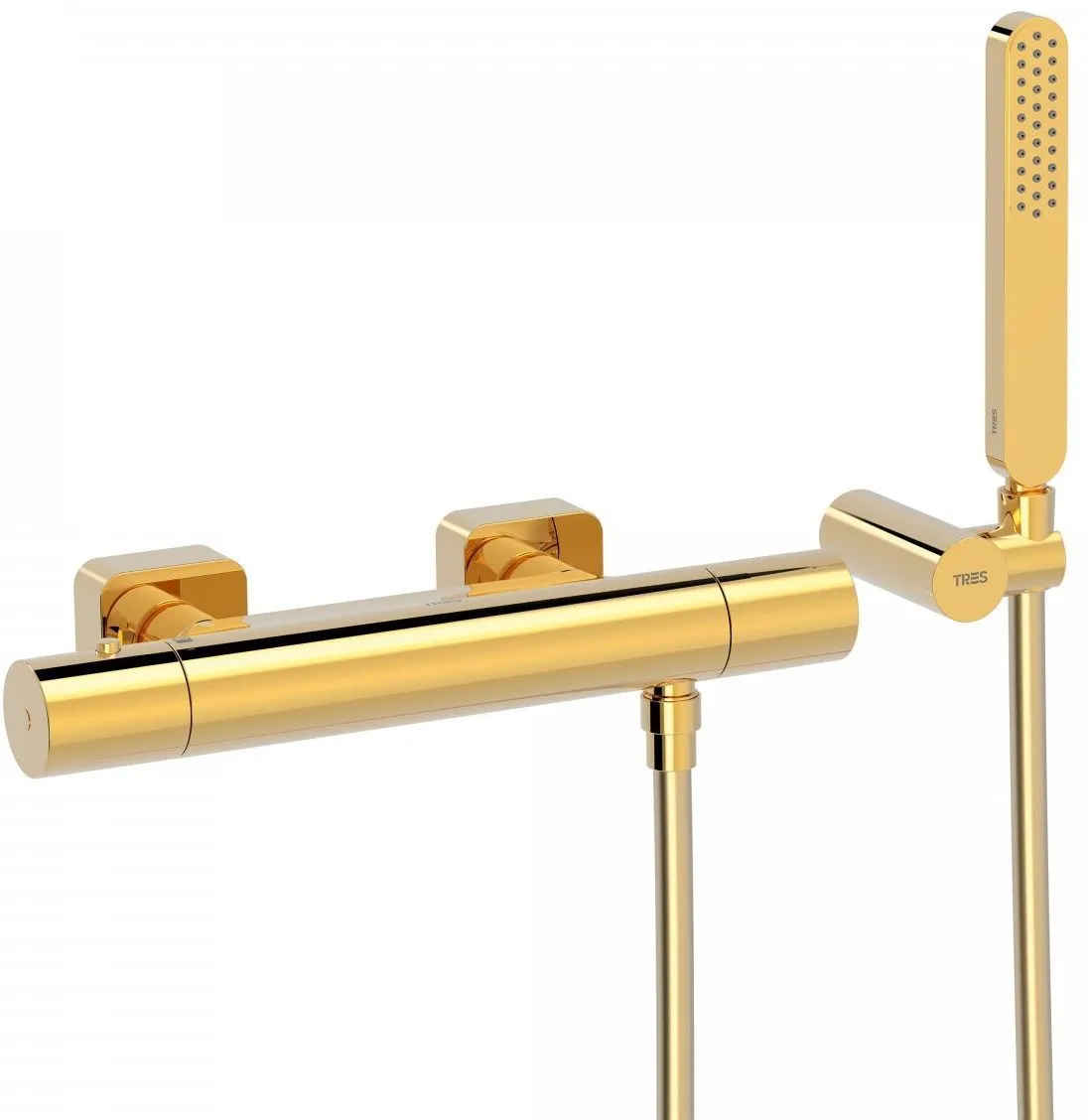 Набор: Термостат для ванної з душовим набором  Loft Tres 20016409OR