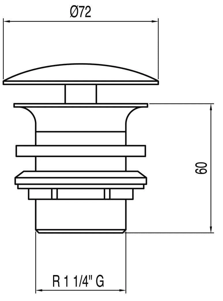 Донний клапан Tres
