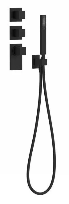 Термостат и душевой набор Tres Block System 20625391NM