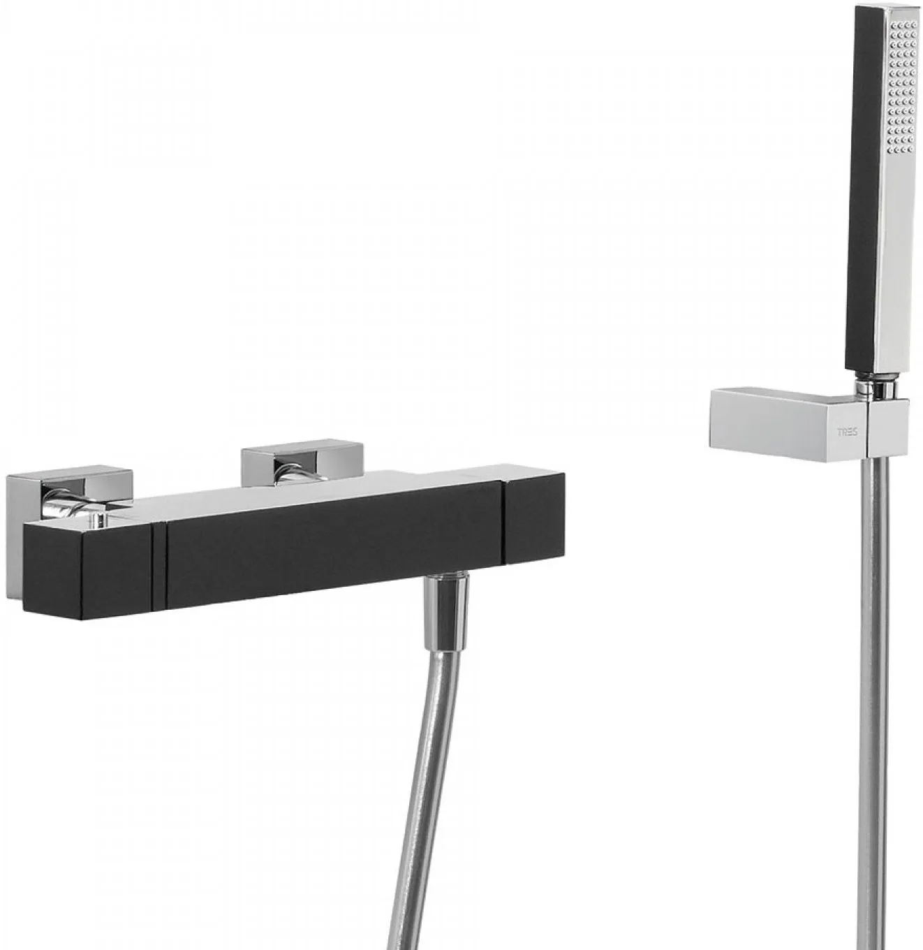 Набор: Термостат для душа с душевым набором  Cuadro Tres 6071649