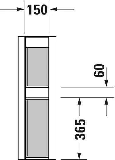 Пьедестал Duravit 0858270000