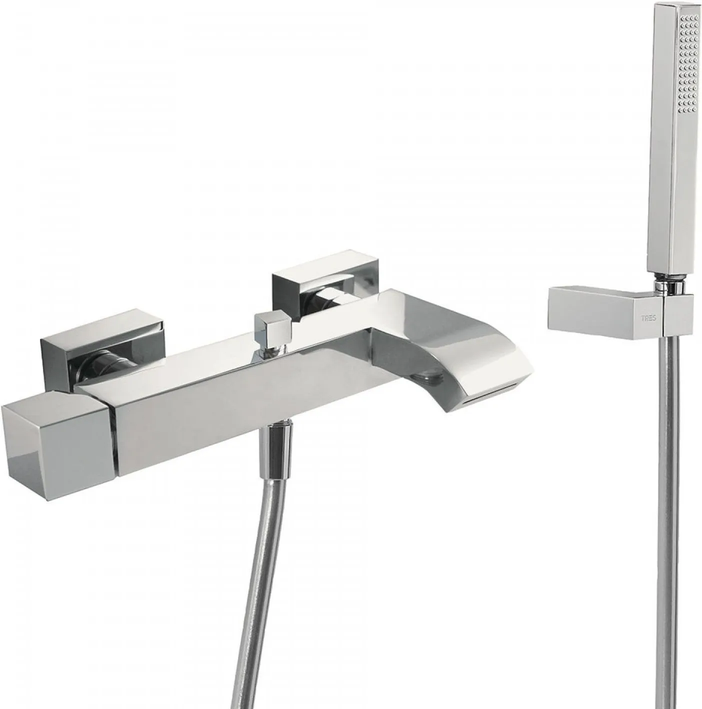 Смеситель для ванны с душем Tres Cuadro 10717002