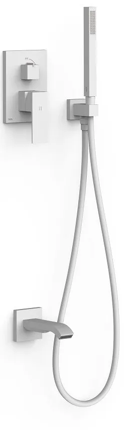 Набор: Смеситель для ванны с душевым набором Tres Cuadro 00628006BM