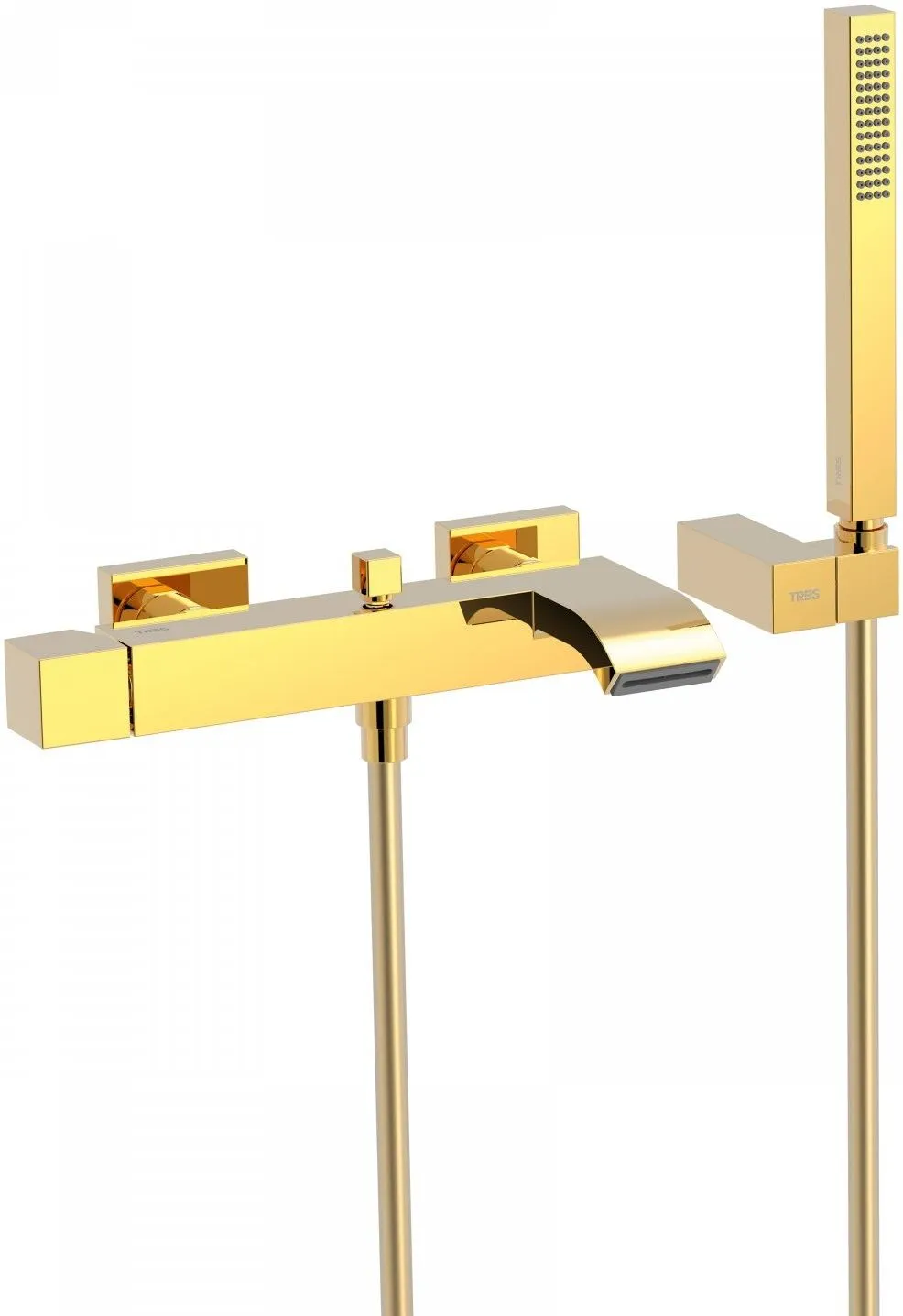 Смеситель для ванны с душем Tres Cuadro 0071700203OR