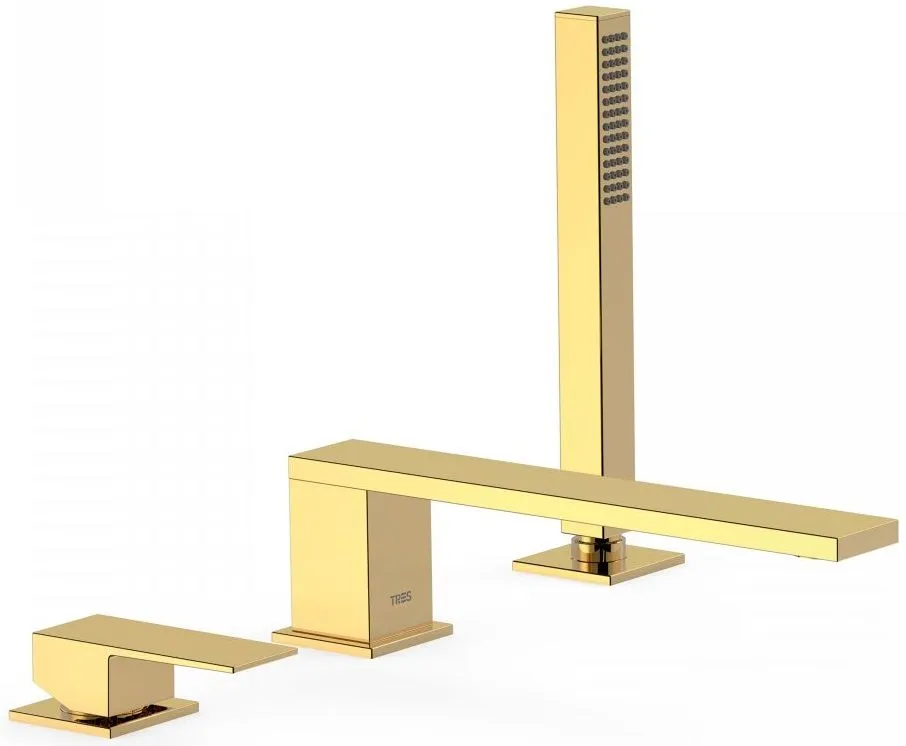 Смеситель для ванны Tres Cuadro 00616103OR
