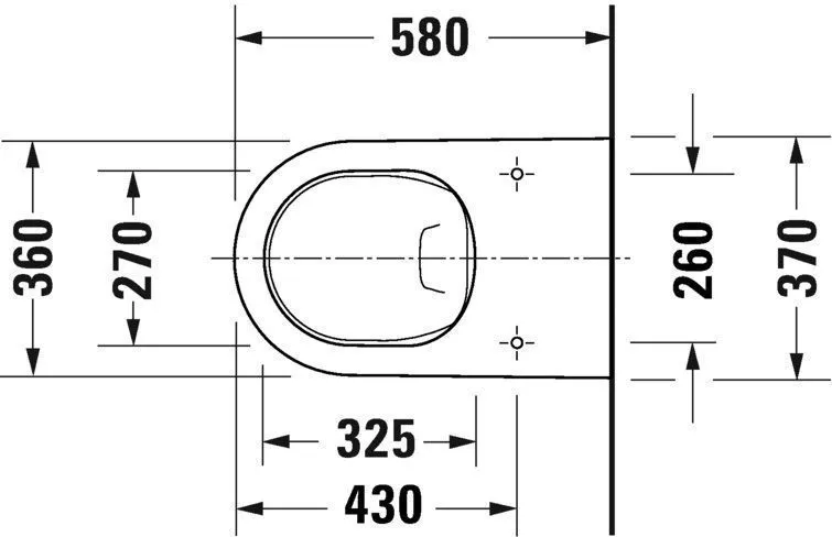 Унитаз напольный Duravit White Tulip 2001090000