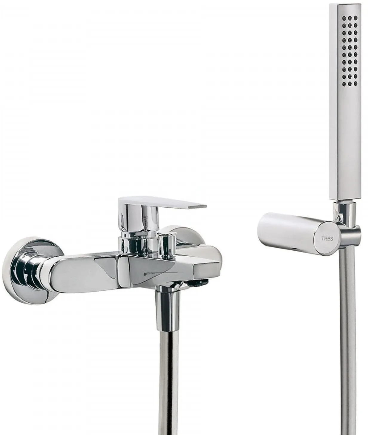 Набор: Смеситель для ванны и душевой набор Tres Class