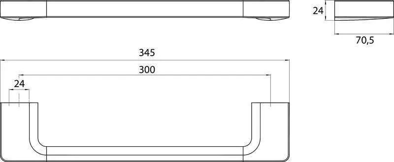 Поручень Emco Trend